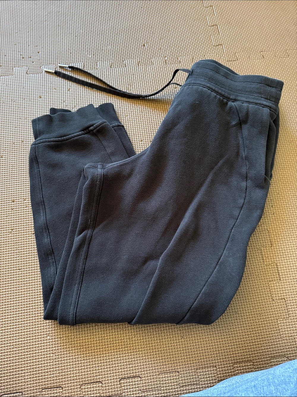 Men's Black Jogger Sweatpants - Casual Everyday Comfort